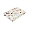 Gruseliges Halloween-Print-Kuscheldecke | Rundum-Design mit Kürbis, Fledermaus & Hexenhut auf gemütlichem Flanell Verschiedener Stil