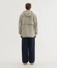 COVERNAT Semi-Wide Cotton Belted Pants Dark Navy