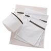 High-end Elegant Gray Zipper Laundry Bag Thickening Bra Bag Home Garden Home Storage Organization
