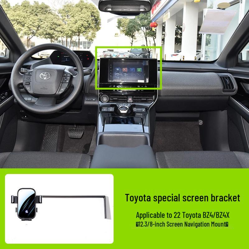 Toyota Auto-Bildschirm Handyhalter - Horizontale Stumme Spiegel-Navigationshalterung