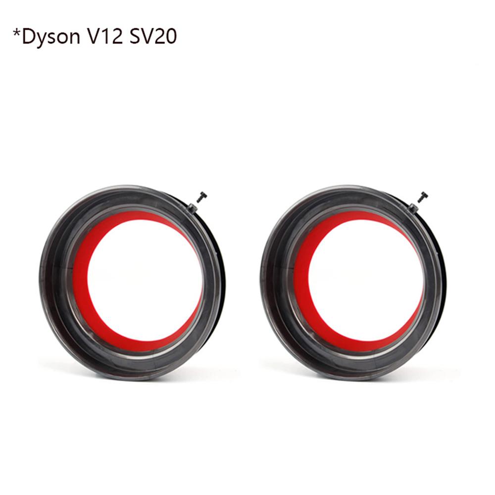 Inel de etanșare superior fix pentru recipientul de praf și capac de bază pentru aspiratorul Dyson V6 V7 V8 V10 V11 V15, piesă de schimb de înlocuire pentru cupa de praf