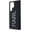 Karl Lagerfeld KLHCS23L3DMBKCK S23 Ultra S918 Black/black Hardcase 3D Rubber Glitter Logo