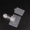 Clear Silicone Nail Stamper Transparent Visible Body French Tip Nails Art Stamping Tools for French Nail Manicure Art