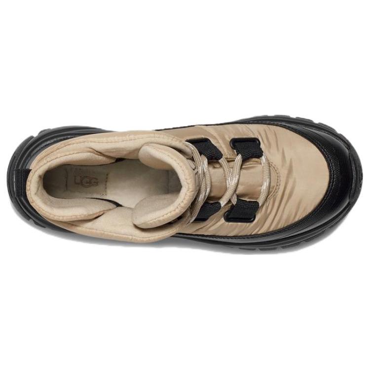 New UGG Yose Puffer Lace 'Mustard Seed' Women's 1143844-MDSD