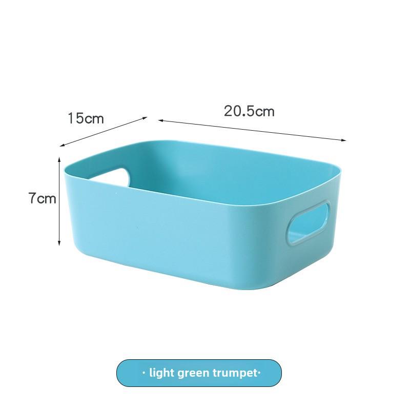 Rectangular Desktop Storage Box for Office, Desk, Key, Cosmetics, or Kitchen Items