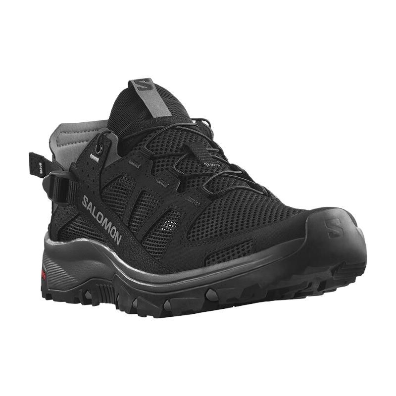 SALOMON Techamphibian 5 Mesh Classic Versatile Slip-Resistant Durable Breathable Lightweight Low-Top Casual Shoes Men Shoes Black 471151