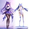 Impact Genshin Keqing Swimwear Figurine Game Cartoon Model Statuary Gift Toy