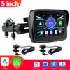 5palcový motocyklový bezdrátový Apple Carplay Android Auto přenosný navigační GPS displej IPX7 motocyklový vodotěsný displej