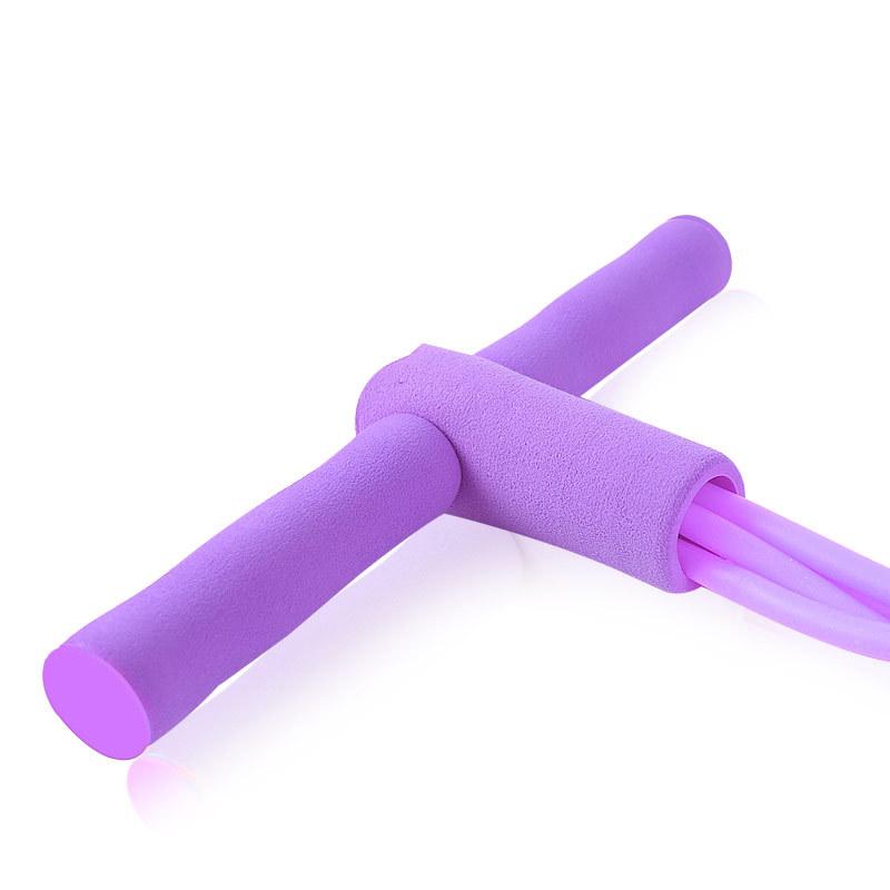 Kaisu Fitness Equipment Sit-ups Puller Belly Tuck Four-strand Rope Elastic Rope Pedal Puller