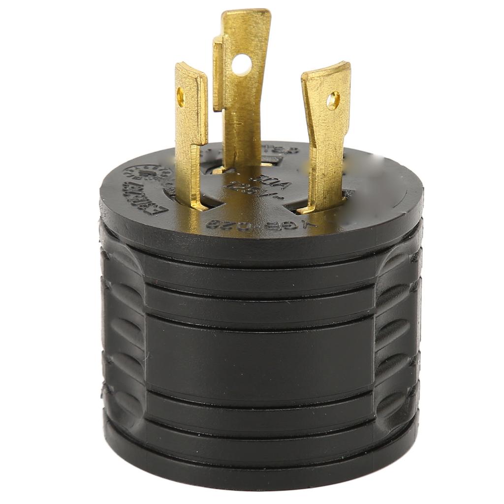 Nema L5‑30P To TT‑30R Power Adapter L5‑30P Twist Lock Power Plug To TT‑30R 30 Amp RV Generator Adapter