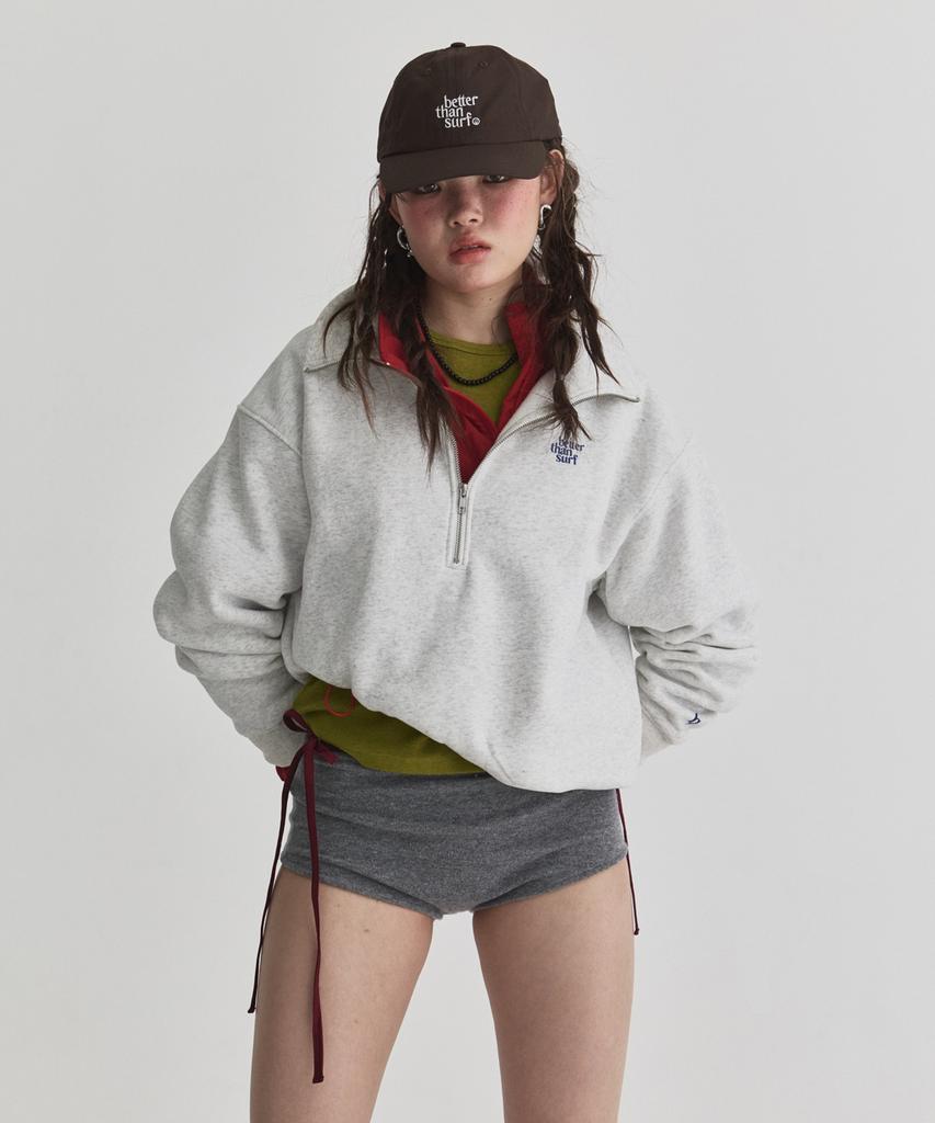 BETTER THAN SURF Smile Logo Beach Cap - Mocha