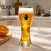 Creative Tableware for Pubs 400ML Beer Glass, Spooky Pumpkin Ghost Black Cat Halloween Fruit Tea Glass Mug Cup, Holiday Tall Glassware Bar,