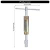Compression Fitting Removal Tool Ferrule Puller Tool for 1/2Inch Pipe, Safely Extracts Ferrule and Nut Without Damage