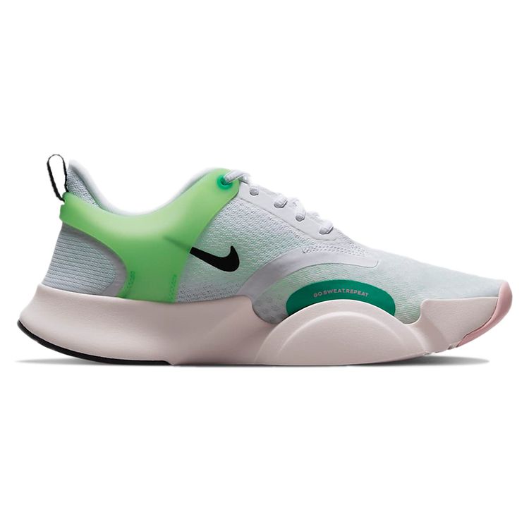 Nike Wmns SuperRep Go 2 White Green Strike Light Soft Pink Black CZ0612-136
