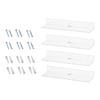 Transparent Acrylic Floating Shelves for Storage Multi-Functional Holder Rack