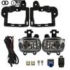 Front Fog Lights Bumper Lamps+Switch+Wiring For 2021-2023 Rogue Frontier X-Trail