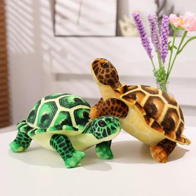 Çocuk Oyuncakları Sevimli Bebek Süper Yeşil Simülasyon Doldurulmuş Kaplumbağa Gerçekçi Deniz Kaplumbağası Hayvan Peluş Bebek Oyuncak Hediye Ev Dekoru