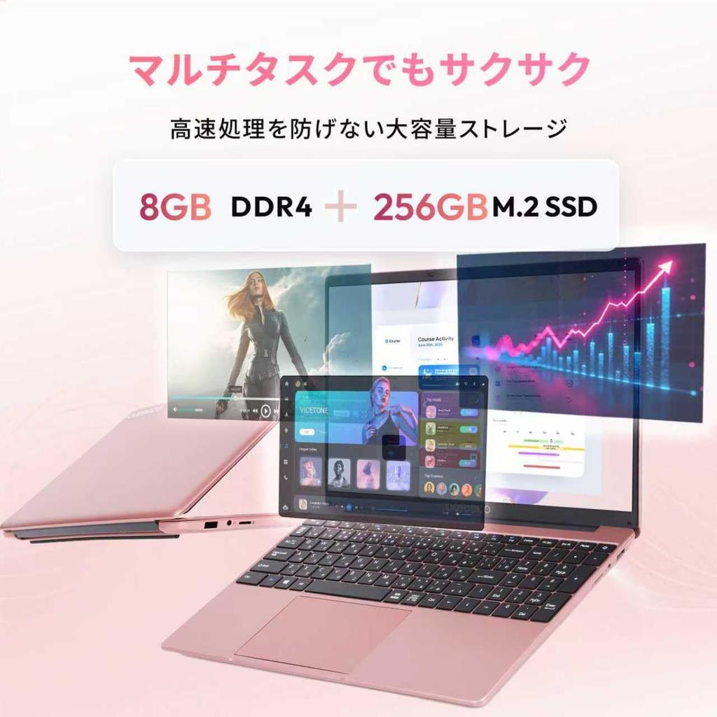 Latest FHD Laptop with IPS 14th Generation Intel Windows 11 Office Japanese Numeric miniHDMI 16GB [2026 Model] 15.6-inch (1920x1080) Display, N95,