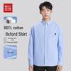 Hodo Men's 100% Cotton Oxford Long Sleeve Casual Shirt