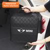 Auto Leder Aufbewahrungstasche Hohe Kapazität Auto Kofferraum Handtasche Für MINI WORKS Cooper JCW Countryman Clubman Cabrio Paceman Coupe R56