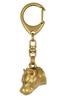 American Staffordshire Terrier, Amstaff – Keychain and necklace with a dog in a box, high-quality gold-plated product | Art-Dog