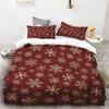 Premium Duvet Cover Christmas Fireworks Candy Bedroom Living Room Room Decoration Single Double Bed Queen King Size