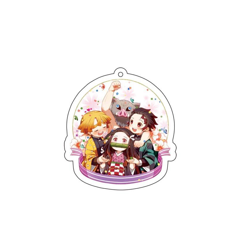 

Demon Slayer Nezuko & Tanjiro Double-Sided Acrylic Keychain Pendant 55mm