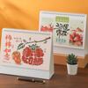 Coil Binding 2026 Desk Calendar Chinese New Year Style Standing Flip Calendar  Office Use