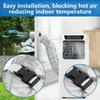 Insulated Insulated Hoses Duct Cover Reusable Air Conditioner Hose Cover  Exhaust Vent