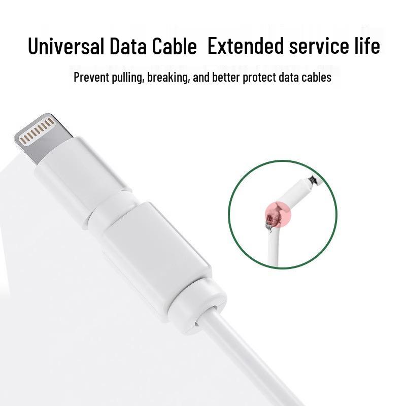 Anti-Break Cable Protector: Prevents Charger Damage & Cat Bites for iPad, Tablets, Phones