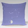 Night Sky Moon Print Bedroom Bedside Tatami Back Pillowcase Small Fresh Pillow Case Student Nap Pillow