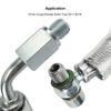 Car Engine Turbocharger Oil Coolant Line Return Hose Water Pipe Compatible for 55568031 55571900 Ensures Optimal Cooling
