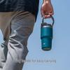 Tyeso Taishuo Stainless Steel Large Capacity Thermos Sports Bottle - Handheld Ice Buster Car-Cup Cold Storage Coffee Kettle