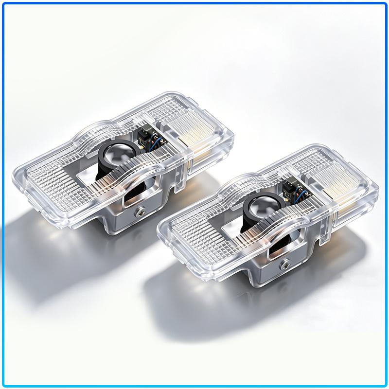 2pcs HD Led Welcome Light Car Door Projector Lamps Car Accessories For Peugeot 107 108 206 207 208 301 307 308 405 406 407 408 508 807 2008 3008 4008