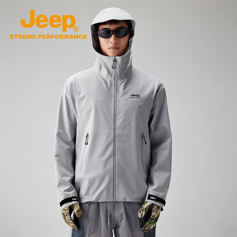 JEEP Men s Outdoor Hard Shell Hiking Jacket XL