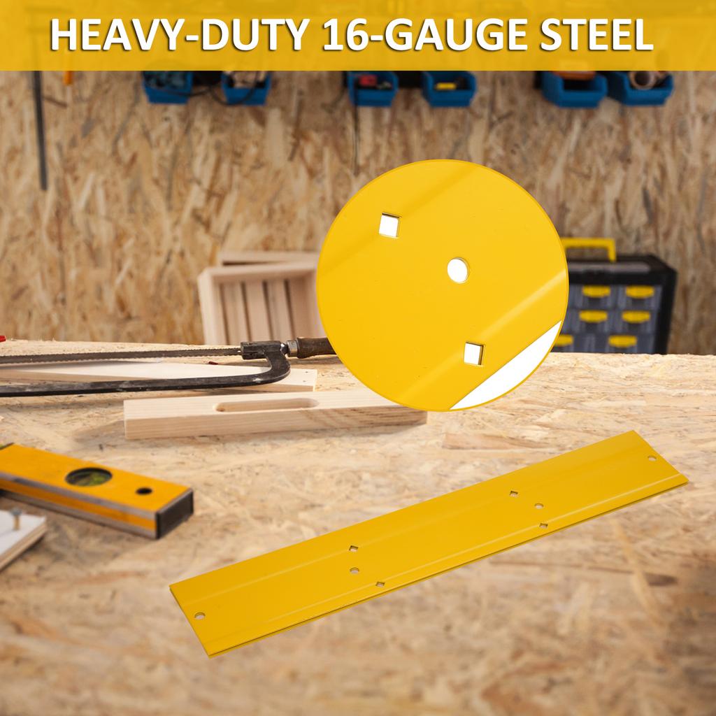 18palcový ohýbačka kovů, robustní nástroj na ohýbání plechu 16 gauge s mířidly, pro ohýbání HVAC potrubí a výrobu kovů