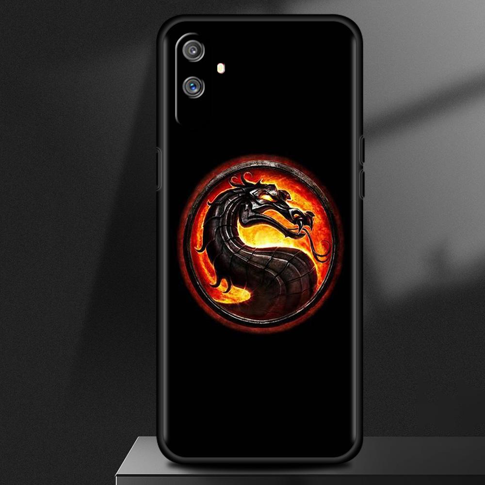 Silicone Case For Realme 8 C21 6 7 Pro C3 C11 XT GT 5 C12 C15 C21Y X50 7i Luxury Soft Shell Phone Cover Game Mortal Kombat Funda