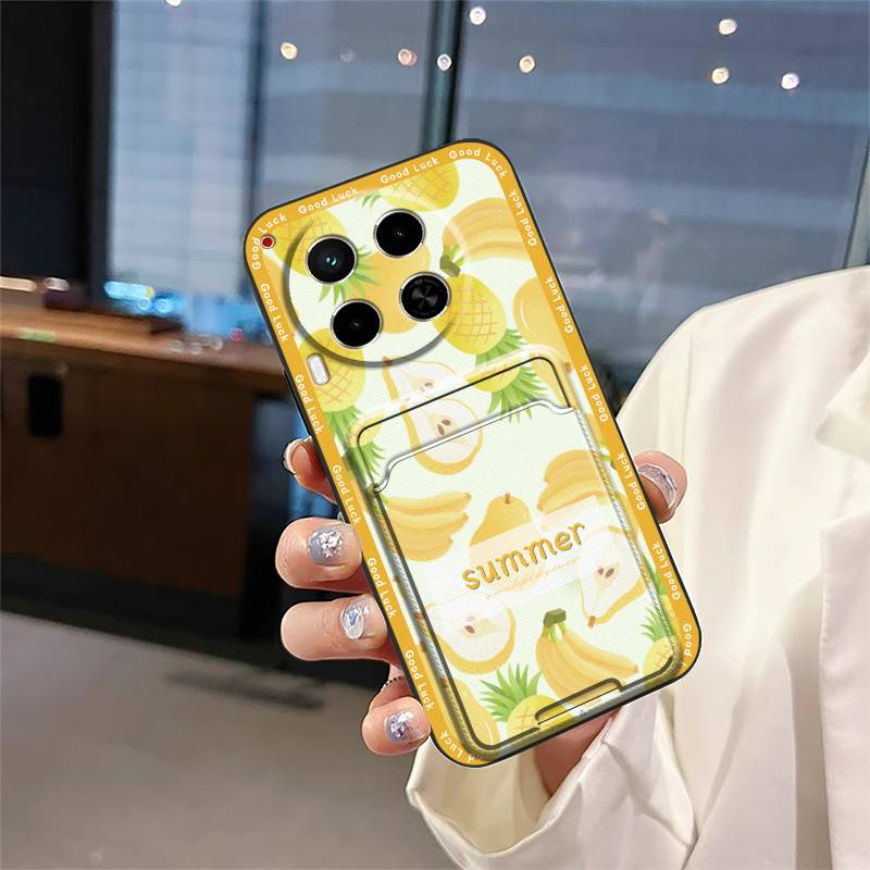 Miękkie etui przeciwpyłowe Etui na telefon Dla Tecno Camon30/4G/5G/CL6/CL7 Odporne na wstrząsy Śliczne Wodoodporne Tylne etui Kieszeń na karty Graffiti