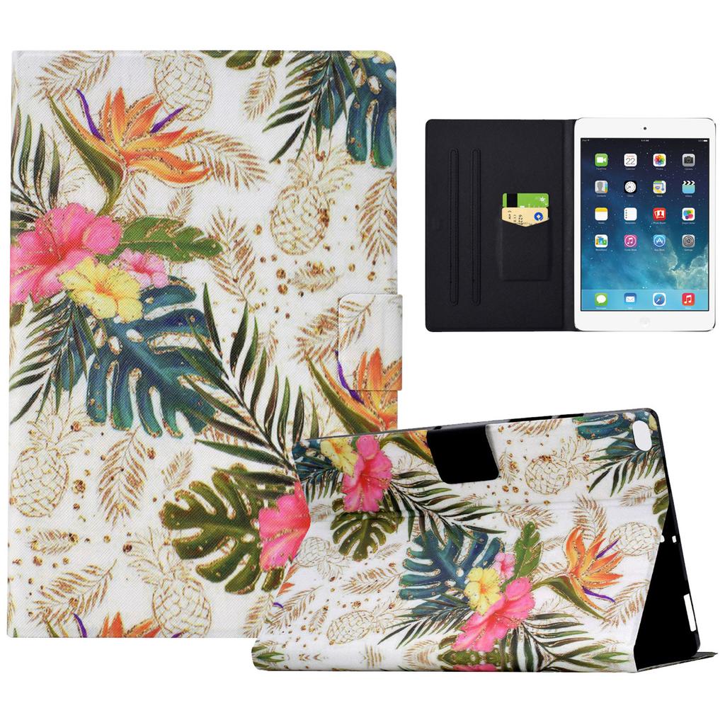 For iPad Mini/Mini 2/mini 3/mini 4/mini (2019) 7.9 Inch Case PU Leather Pattern Printed Cover with Card Holder