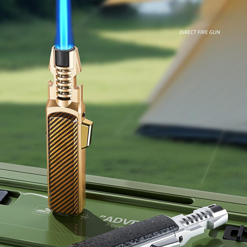 New Windproof Outdoor BBQ Baking Igniter with Bottle Opener Moxibustion Cigar Lighter Cigarette Accessories