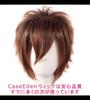 CaseEden Cosplay Premium Smooth Short 30cm Brown WIG5551 Wig, Hair,