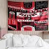 1PC Trail Blazers Logo Quick-Dry Tapestry, Unique Design Tapestry, Suitable for Bedroom,Livingroom, Playroom,Heartwarming Holiday Gifts