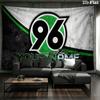 Custom Name,Hannover 96 Wall Tapestry, Aesthetic Printed Fabric Blanket, Suitable for Bedroom, Living Room, and Home Decor.