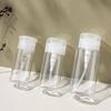Transparent PET Nail Polish Remover & Toner Press Bottle - 100/300ml