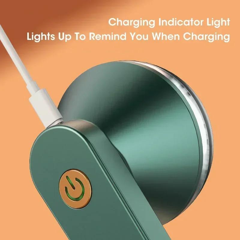 Rechargeable Electric Lint Remover, Portable Fabric Shaver for Clothes Pet Hair Removal Household Garment Ball Trimmer