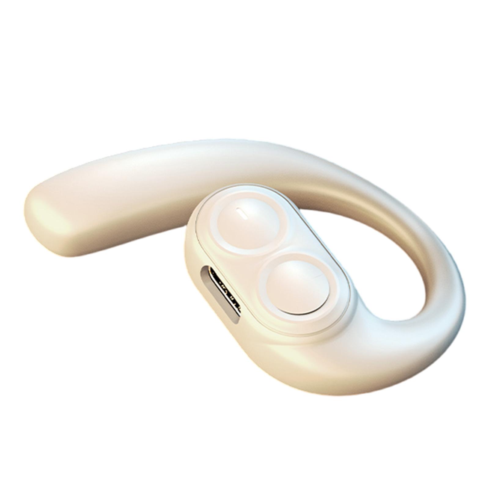 

LX09 Wireless Headphones Bluetooth-compatible Noise Cancelling Earhooks Headset with Mic for Phone Calling белый