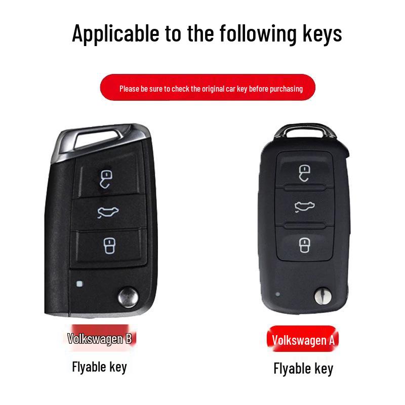 

Volkswagen Golf 7 Soft Shell Translucent Black Key Case