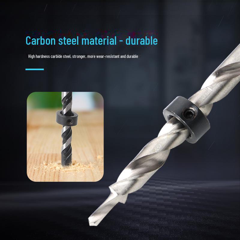 Woodworking Drill Bit Positioning Ring 3-16mm Adjustable Clamp Accessory