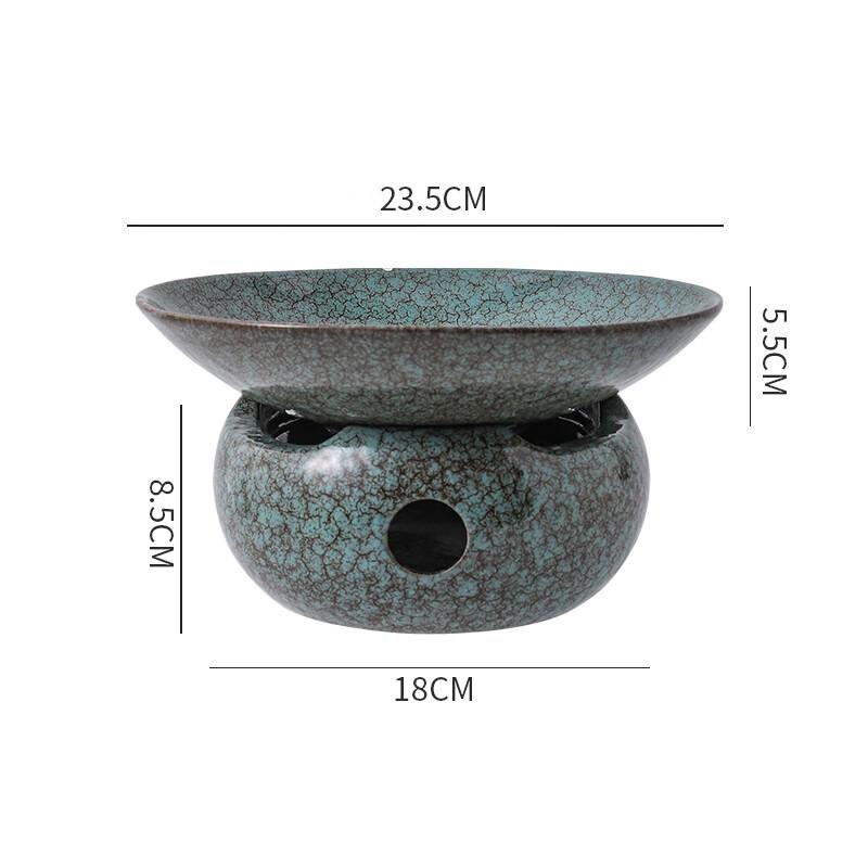 Japanese Style Ceramic Food Warming Serving Dish Set