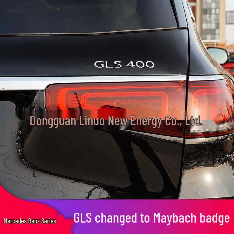 Maybach Tail Emblem Car Sticker for 2021 GLS Models (GLS400-680)